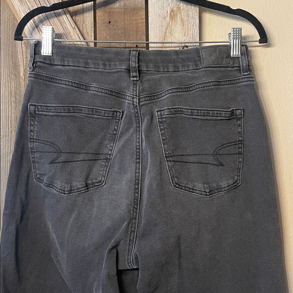 American Eagle Outfitters WoMen's Dark Gray Jeans - Picture 6 of 8